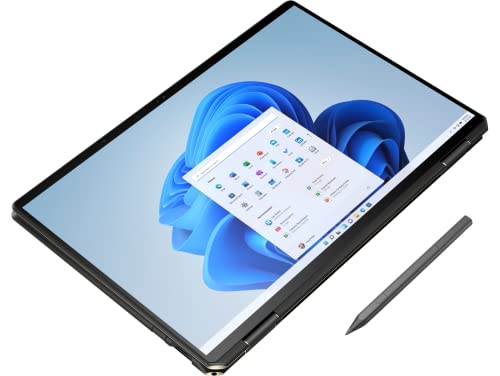 NewHP Spectre x360 2-in-1 Convertible Ultrabook Laptop, 16" 3K+Touchscreen IPS, Intel Core i7-11390H, 16GB RAM 1TB SSD, Upto17H Battery, HDMI Webcam Fingerprint Thunderbolt4 Type-C WiFi6 Win11H