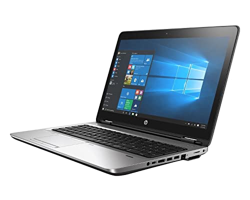 HP ProBook 650 G3 15.6" HD, Core i5-7200U 2.5GHz, 16GB RAM, 256GB SSD, Windows 10 Pro 64Bit, CAM (Renewed)