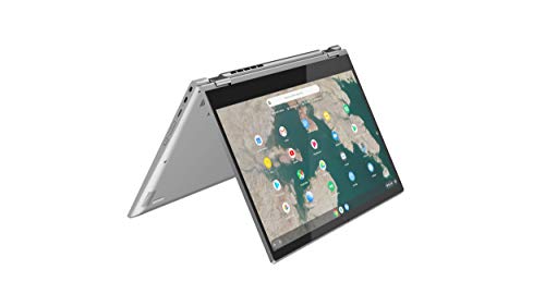 Lenovo Chromebook C340 Laptop, 15.6" FHD (1920 X 1080) Display, Intel Core i3-8130U Processor, 4GB DDR4 RAM, 64GB SSD, Intel UHD Graphics 620, Chrome OS, 2 In 1 Touchscreen, 81T90002UX, Mineral Grey