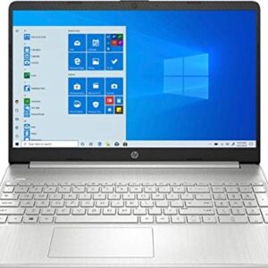 HP 2022 15.6" HD Touchscreen Laptop, AMD Ryzen 3 3250U Processor, 4GB RAM, 256GB SSD, Backlit Keyboard, HDMI, AMD Radeon Graphics, Windows 10 S, Natural Silver, W/ IFT Accessories
