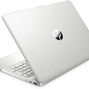 HP 2022 15.6" HD Touchscreen Laptop, AMD Ryzen 3 3250U Processor, 4GB RAM, 256GB SSD, Backlit Keyboard, HDMI, AMD Radeon Graphics, Windows 10 S, Natural Silver, W/ IFT Accessories