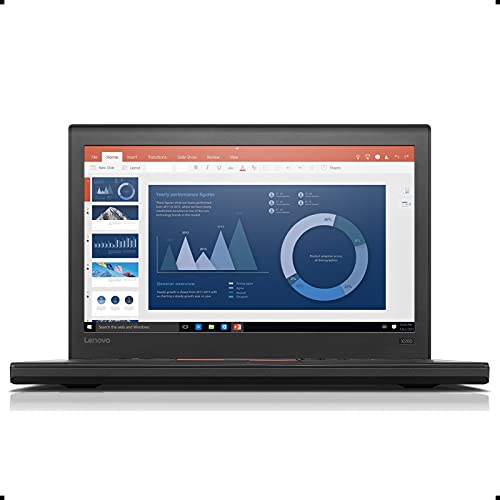 Lenovo Thinkpad X260 Laptop Intel Core i5 2.40 GHz 8GB Ram 256GB SSD Windows 10 Pro (Renewed)