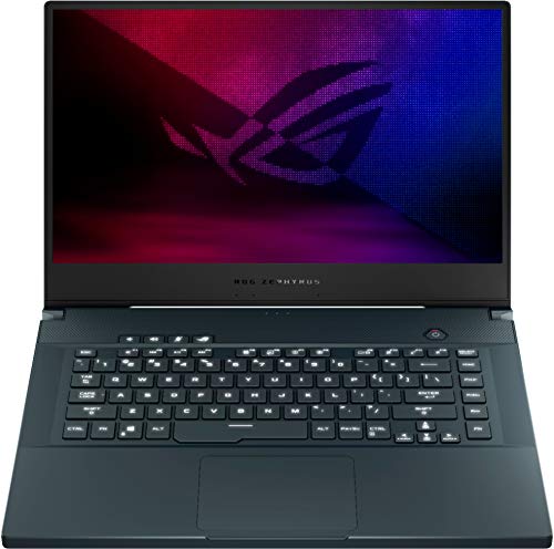 ASUS ROG Zephyrus M15 15.6" Full HD 144HZ Gaming Laptop, Core i7-10750H, RGB Backlit Keyboard, Bluetooth, HDMI Output, NVIDIA GeForce GTX 1660 Ti Graphics, Windows 10, Gray (16GB RAM | 512GB PCIe SSD)