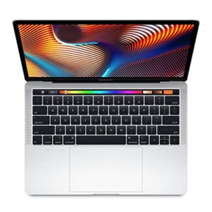 Apple MacBook Pro with Touch Bar 13-inch Retina, 2.3GHz Quad-Core Intel Core i5, 8GB RAM, 256GB SSD - Silver (Previous Model) (Renewed)