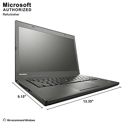 Lenovo ThinkPad T440 14in NoteBook PC - Intel Core i5-4300u 1.90GHz 8GB 250GB SSD Windows 10 Professional (Renewed)