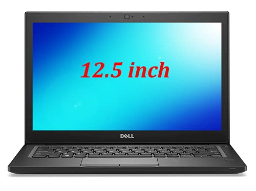 Dell Latitude 7280 Laptop PC, Non-Touch, Intel i5 2.40GHz Processor, 16 GB RAM DDR4, 512 GB M.2 Solid State Drive, HDMI, Webcam, WiFi & Bluetooth, Windows 10 Pro (Renewed)