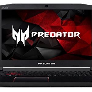 Acer Predator Helios 300 Gaming Laptop, 15.6" Full HD IPS, Intel i7 CPU, 16GB DDR4 RAM, 256GB SSD, GeForce GTX 1060-6GB, VR Ready, Red Backlit KB, Metal Chassis, Windows 10 64-bit, G3-571-77QK