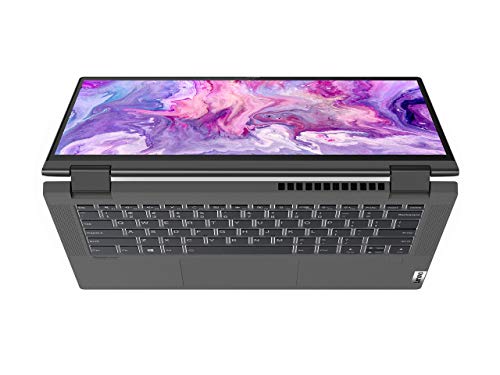 Lenovo Flex 5 14 2-in-1 Laptop, 14.0 FHD (1920 x 1080) Touch AMD Ryzen 5 4500U 16GB RAM 256GB SSD AMD Radeon Graphics, Windows 10 81X20005US Graphite Grey (Renewed)