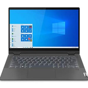 Lenovo Flex 5 14 2-in-1 Laptop, 14.0 FHD (1920 x 1080) Touch AMD Ryzen 5 4500U 16GB RAM 256GB SSD AMD Radeon Graphics, Windows 10 81X20005US Graphite Grey (Renewed)