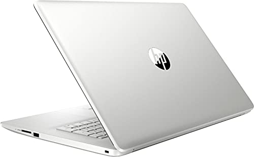 HP 17 Flagship Laptop Computer 17.3" FHD IPS Display 11th Gen Intel Quad-Core i5-1135G7 (Beats i7-10510U) 16GB RAM 512GB SSD Intel Iris Xe Graphics Webcam Win10 Silver + HDMI Cable