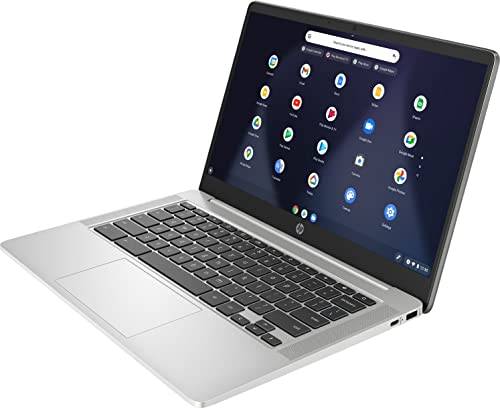 HP Chromebook 14" 14A-NB0013DX AMD 3015Ce, Chrome OS, AMD Radeon Graphics, 4GB DDR4 64 GB eMMC, Mineral Silver (Renewed)