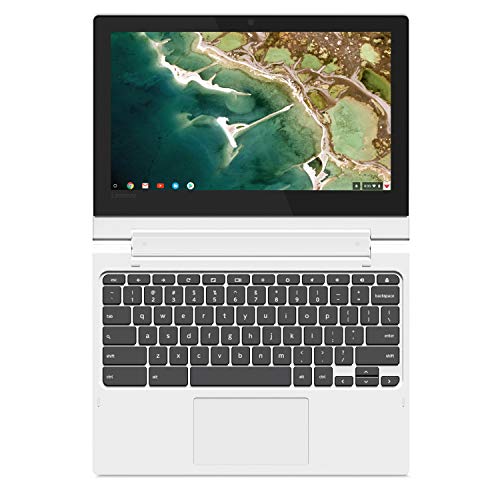 Lenovo Chromebook C330 2-in-1 Convertible Laptop, 11.6" HD Display, MediaTek MT8173C, 4GB RAM, 64GB Storage, Chrome OS, Blizzard White