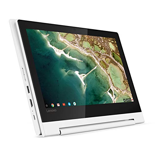 Lenovo Chromebook C330 2-in-1 Convertible Laptop, 11.6" HD Display, MediaTek MT8173C, 4GB RAM, 64GB Storage, Chrome OS, Blizzard White