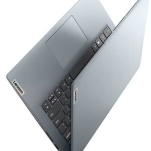 Lenovo Ideapad 1i Thin Light Laptop, 14.0" HD Display, Intel Celeron N4020(up to 2.80 GHz), 4GB RAM, 64GB eMMC + 128GB PCIe SSD, WiFi 6, Webcam, 10Hr Battery, Windows 11 S, Cloud Grey