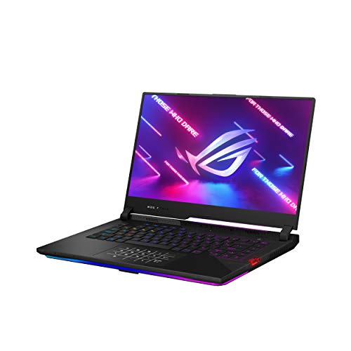 ASUS ROG Strix Scar 15 (2021) Gaming Laptop, 15.6” 165Hz IPS QHD, NVIDIA GeForce RTX 3080, AMD Ryzen 9 5900HX, 32GB DDR4, 1TB SSD, Opti-Mechanical Per-Key RGB Keyboard, Windows 10 Pro, G533QS-XS98Q