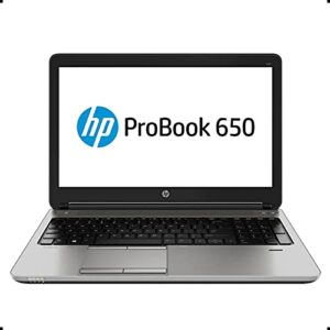 hp probook 650 g1 15 inch business laptop, intel core i5-4210m up to 3.2ghz, 16g ddr3, 256g ssd, dvd, dp, vga, windows 10 pro 64 bit-multi-language supports english/spanish/french(renewed)
