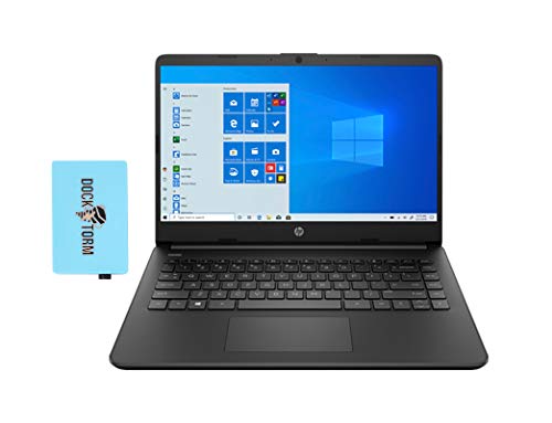 HP 2022 14" HD Laptop for Business & Student (AMD Ryzen 3 5300U 2-Core, 32GB RAM, 1TB PCIe SSD, AMD Radeon, WLED Backlit (1366x768), WiFi 5, Bluetooth, HD Webcam, Win 11 Home) with Hub