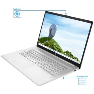 HP Thin and Light Laptop | Intel 4-Core i7-1165G7 Processor | 17.3 inch FHD IPS Display | Intel Iris Xe Graphics | 16GB DDR4 | 512GB NVMe M.2 SSD | Backlit Keyboard | Type-C | WiFi6 | Windows 10 Pro
