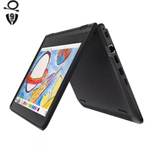 Lenovo ThinkPad Yoga 11E 11.6" HD 2-in-1 Touchscreen Laptop, Intel Celeron N4120, 4GB RAM 256GB SSD, Intel UHD Graphics 600, Webcam, HDMI, WiFi, Bluetooth, Windows 10 Pro, Black