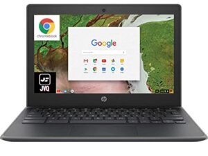 hp 2022 newest chromebook 11a g8 education edition, 11.6″ hd laptop for business and student, amd a4-9120c(up to 2.4ghz), 4gb memory, 32gb emmc, webcam, usb-c, wifi , bluetooth, chrome os, jvq mp