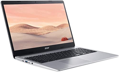 Acer 2022 15.6" FHD IPS Touchscreen Chromebook, Intel Dual-Core Celeron N Processor Up to 2.50GHz, 4GB RAM, 32GB SSD, Numeric Keypad, Ultra-Fast WiFi, Chrome OS-(Renewed)