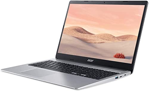 Acer 2022 15.6" FHD IPS Touchscreen Chromebook, Intel Dual-Core Celeron N Processor Up to 2.50GHz, 4GB RAM, 32GB SSD, Numeric Keypad, Ultra-Fast WiFi, Chrome OS-(Renewed)