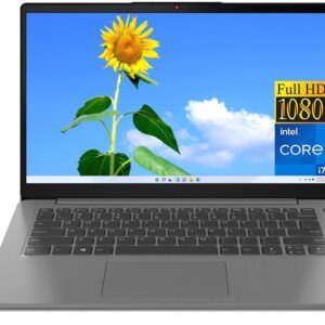 Lenovo 2023 Newest IdeaPad 3 Laptop, 14 Inch FHD IPS Display, Intel Core i7-1165G7 Quad-core, 20GB RAM, 1TB PCIe SSD, Intel Iris Xe Graphics, Fingerprint, Wi-Fi 6, Windows 11 Home, Arctic Grey