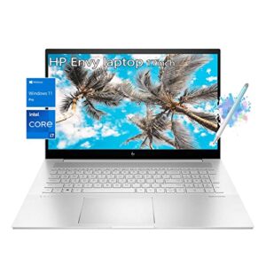 hp laptop touchscreen 17inch laptop envy| intel core i7-1255u laptop| windows11 pro| backlit keyboard| stylus pen| thunderbolt4 usb typec| wi-fi 6e| fingerprint (64gb ram | 2tb pcie ssd)