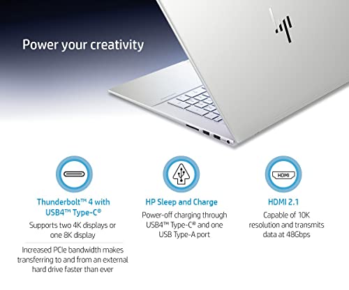 HP Laptop Touchscreen 17inch Laptop Envy| Intel Core i7-1255U Laptop| Windows11 Pro| Backlit Keyboard| Stylus Pen| Thunderbolt4 USB TypeC| Wi-Fi 6E| Fingerprint (64GB RAM | 2TB PCIe SSD)