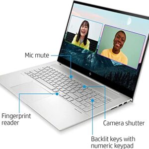 HP Laptop Touchscreen 17inch Laptop Envy| Intel Core i7-1255U Laptop| Windows11 Pro| Backlit Keyboard| Stylus Pen| Thunderbolt4 USB TypeC| Wi-Fi 6E| Fingerprint (64GB RAM | 2TB PCIe SSD)