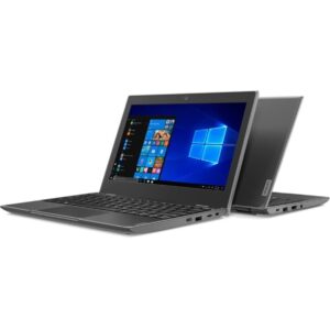 Lenovo 100e Windows 2nd Gen 81M80089US 11.6" Netbook - HD - 1366 x 768 - Intel Celeron N4020 Dual-core (2 Core) 1.10 GHz - 4 GB Total RAM - 4 GB On-Board Memory - 128 GB SSD - Black