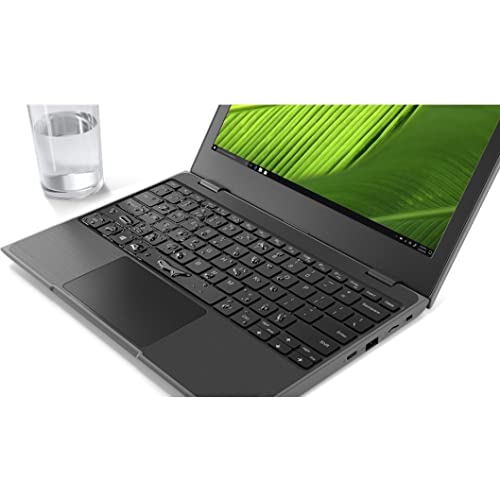 Lenovo 100e Windows 2nd Gen 81M80089US 11.6" Netbook - HD - 1366 x 768 - Intel Celeron N4020 Dual-core (2 Core) 1.10 GHz - 4 GB Total RAM - 4 GB On-Board Memory - 128 GB SSD - Black