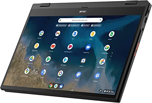 ASUS ChromeBook Flip 15.6" FHD 2-in-1 Touchscreen Laptop, Quad-Core AMD Ryzen 5 3500C (Beat i5-8250U), 8GB DDR4 RAM, 128GB PCIe SSD, WiFi, BT 5.0, Backlit KB, Chrome OS, broag 64GB Flash Drive