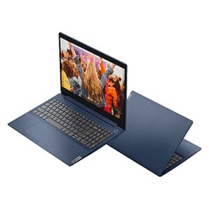 2021 Lenovo Ideapad 3 15.6" HD Touchscreen Laptop Computer, 10th Intel Core i3-10110U Processor, 8GB DDR4 RAM, 256GB PCIe SSD, Intel UHD Graphics, Dolby Audio, HD Webcam, Win 10, Blue, 32GB USB Card