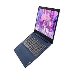 2021 Lenovo Ideapad 3 15.6" HD Touchscreen Laptop Computer, 10th Intel Core i3-10110U Processor, 8GB DDR4 RAM, 256GB PCIe SSD, Intel UHD Graphics, Dolby Audio, HD Webcam, Win 10, Blue, 32GB USB Card