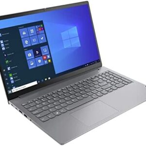 Lenovo New ThinkBook 15 G3 15.6" Full HD Notebook Laptop , AMD Octa-Core (8 Core) Ryzen 7 5700U (Beat i7-1260P), 16GB DDR4 RAM, 512GB PCIE SSD, Fingerprint, HDMI Cable, Windows 10 Pro, Mineral Gray