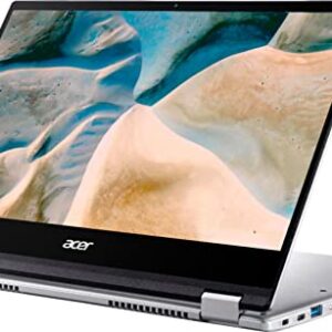 2022 Acer Chromebook Spin 514 2-in-1 Convertible Laptop | 14" FHD Touchscreen | AMD Ryzen 3 3250C Processor | 4GB RAM | 64GB eMMC | USB-C | 10+ Long Battery Life | Backlit KB | Chrome OS | TiTac Card