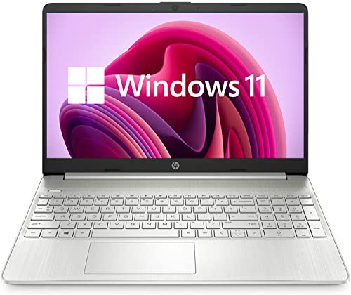 [Windows 11 Home] Newest HP Laptop, 15.6” Full HD, AMD Athlon Silver 3050u, 16GB RAM, 512GB SSD, Media Card Reader, USB Type-C, HDMI, Webcam, Wi-Fi, Bluetooth, Silver