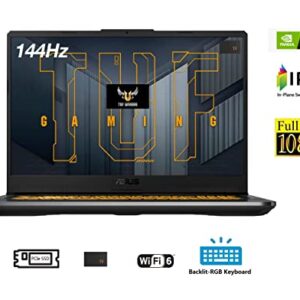 ASUS 2022 New TUF High-Performance Gaming Laptop: 17.3" FHD 144Hz IPS Display, Intel Gaming H Core i5-11260H, 8GB RAM, 512GB NVMe SSD, 4GB GeForce RTX3050, WiFi-6, Backlit-KYB, DTS Audio, Win10H, T.F