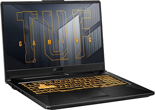 ASUS 2022 New TUF High-Performance Gaming Laptop: 17.3" FHD 144Hz IPS Display, Intel Gaming H Core i5-11260H, 8GB RAM, 512GB NVMe SSD, 4GB GeForce RTX3050, WiFi-6, Backlit-KYB, DTS Audio, Win10H, T.F
