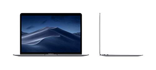 Apple 13.3 inches MacBook Air with Retina Display, Intel Core i5 8th Gen Dual-Core, 8GB RAM, 128GB SSD - Mid 2019, Space Gray MVFH2LL/A (Renewed)