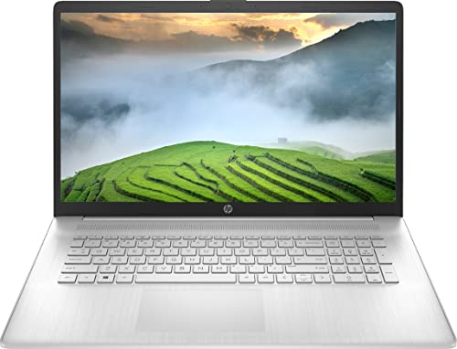 HP Newest 17.3 FHD IPS Micro-Edge Laptop, AMD Ryzen 5 5500U 6-core(Beat Intel i5-1135G7), 8GB DDR4 RAM, 512GB NVMe SSD, WiFi, Bluetooth, Numpad, HDMI, Fast Charge, Webcam, Window 11