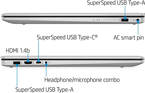 HP Newest 17.3 FHD IPS Micro-Edge Laptop, AMD Ryzen 5 5500U 6-core(Beat Intel i5-1135G7), 8GB DDR4 RAM, 512GB NVMe SSD, WiFi, Bluetooth, Numpad, HDMI, Fast Charge, Webcam, Window 11