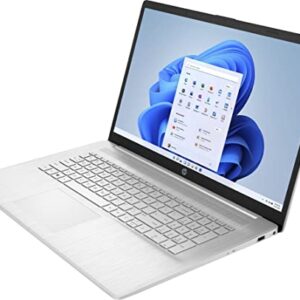 HP Newest 17.3 FHD IPS Micro-Edge Laptop, AMD Ryzen 5 5500U 6-core(Beat Intel i5-1135G7), 8GB DDR4 RAM, 512GB NVMe SSD, WiFi, Bluetooth, Numpad, HDMI, Fast Charge, Webcam, Window 11