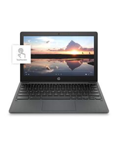 hp chromebook 11-inch laptop – mediatek – mt8183 – 4 gb ram – 32 gb emmc storage – 11.6-inch hd ips touchscreen – with chrome os™ – (11a-na0040nr, 2020 model, ash gray)