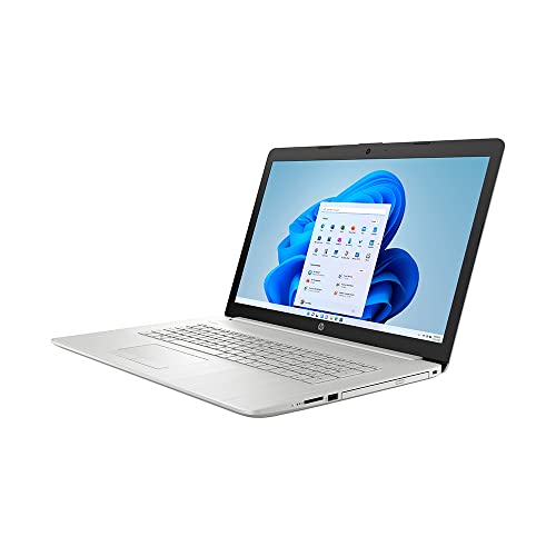 2021 HP 17.3" HD+ BrightView Laptop Computer, Intel Core i3-1115G4 Processor (Beats i5-1035g1), 32GB RAM, 2TB PCIe SSD, Intel UHD Graphics, HD Webcam, HD Audio, Windows 11 S, Silver, 32GB USB Card