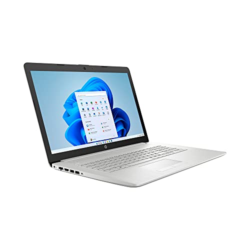 2021 HP 17.3" HD+ BrightView Laptop Computer, Intel Core i3-1115G4 Processor (Beats i5-1035g1), 32GB RAM, 2TB PCIe SSD, Intel UHD Graphics, HD Webcam, HD Audio, Windows 11 S, Silver, 32GB USB Card