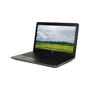 hp zbook 15 g3 15.6 fhd laptop, core i7-6820hq 2.7ghz, 32gb, 1tb solid state drive, windows 10 pro 64bit, cam, nvidia quadro m1000m (renewed)