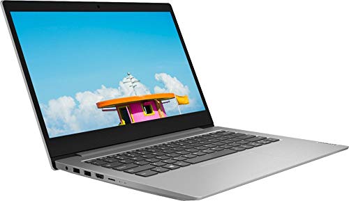 Lenovo IdeaPad 14-inch HD WLED AMD A6-9229e 4GB 64GB eMMC Win 10 Laptop Platinum , Grey, 14-14.99 inches