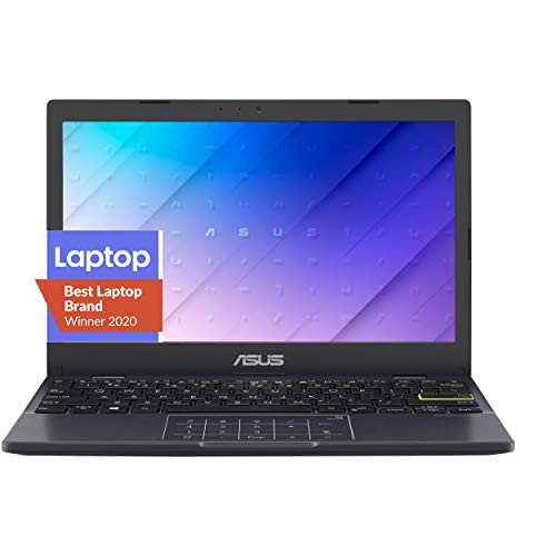 ASUS Laptop L210 11.6” Ultra Thin, Intel Celeron N4020 Processor, 4GB RAM, 64GB eMMC Storage, Windows 10 Home in S Mode with One Year of Office 365 Personal, L210MA-DB02,Star Black